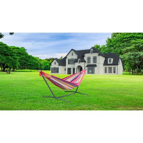 MSW Furniture High Quality Hammock with Space Saving Steel Stand Includes Portable Carrying Case - Toytexx MSW Furniture High Quality Hammock with Space Saving Steel Stand Includes Portable Carrying Case - Toytexx